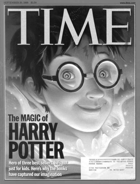 TIME 
The MAGIC of 
HARRY 
POTTER 
just kids. whnhe 
have captured our imaginati